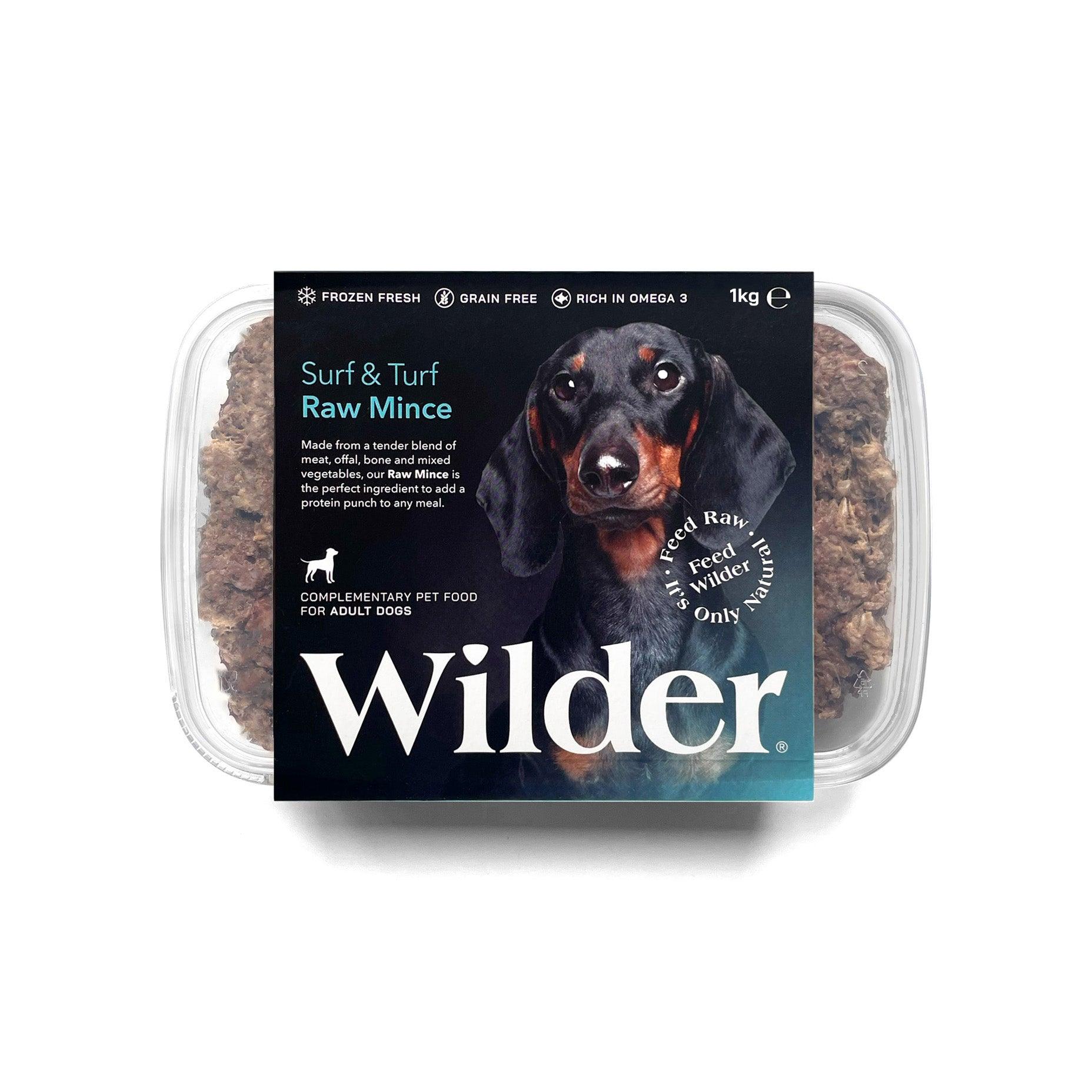 Wilder Surf & Turf Raw Mince Pack 1kg